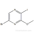 5-bromo-2-iodo-3-méthoxypyrazine CAS 476622-89-6